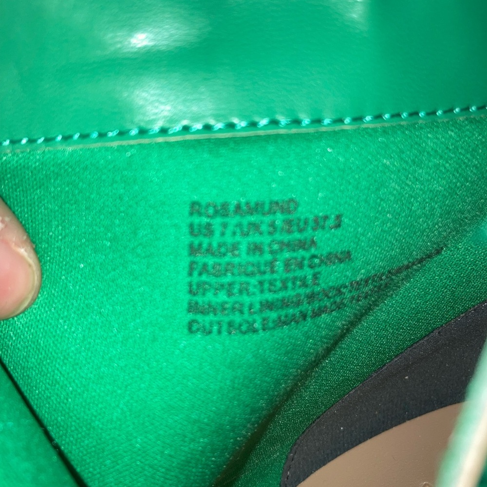 Green Faux Suede Point Toe Booties - Picture 2 of 5